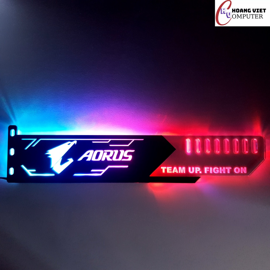 Giá Đỡ VGA Led RGB Logo AORUS - SIÊU CHẤT
