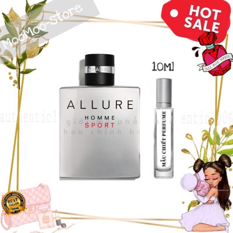 💥HOT💥 Nước hoa chính hãng Chanel Allure Homme Sport Eau Extreme Test 5ml/10ml/20ml