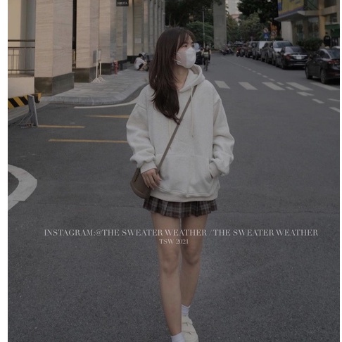 Áo Khoác Hoodie NICE Form Rộng Nam Nữ Unisex Ulzzang HD06