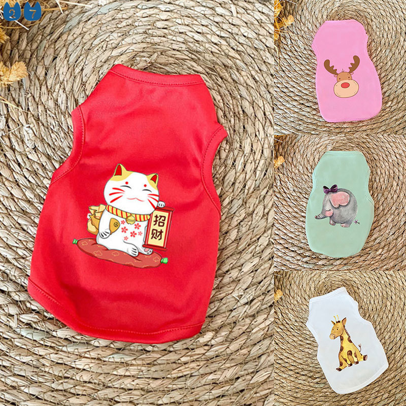 Áo Thun 27Pets In Hình Ngộ Nghĩnh Cho Thú Cưng