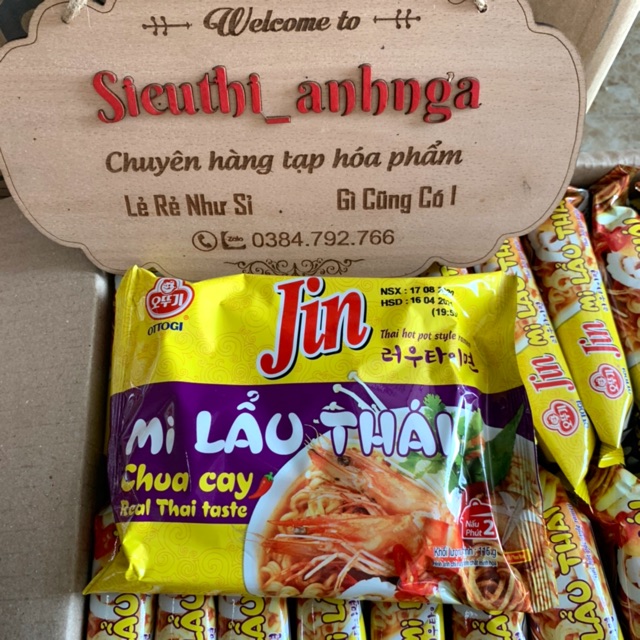 Mì Ottogi Rong Biển/Lẩu Thái/Yeul Gói 120g