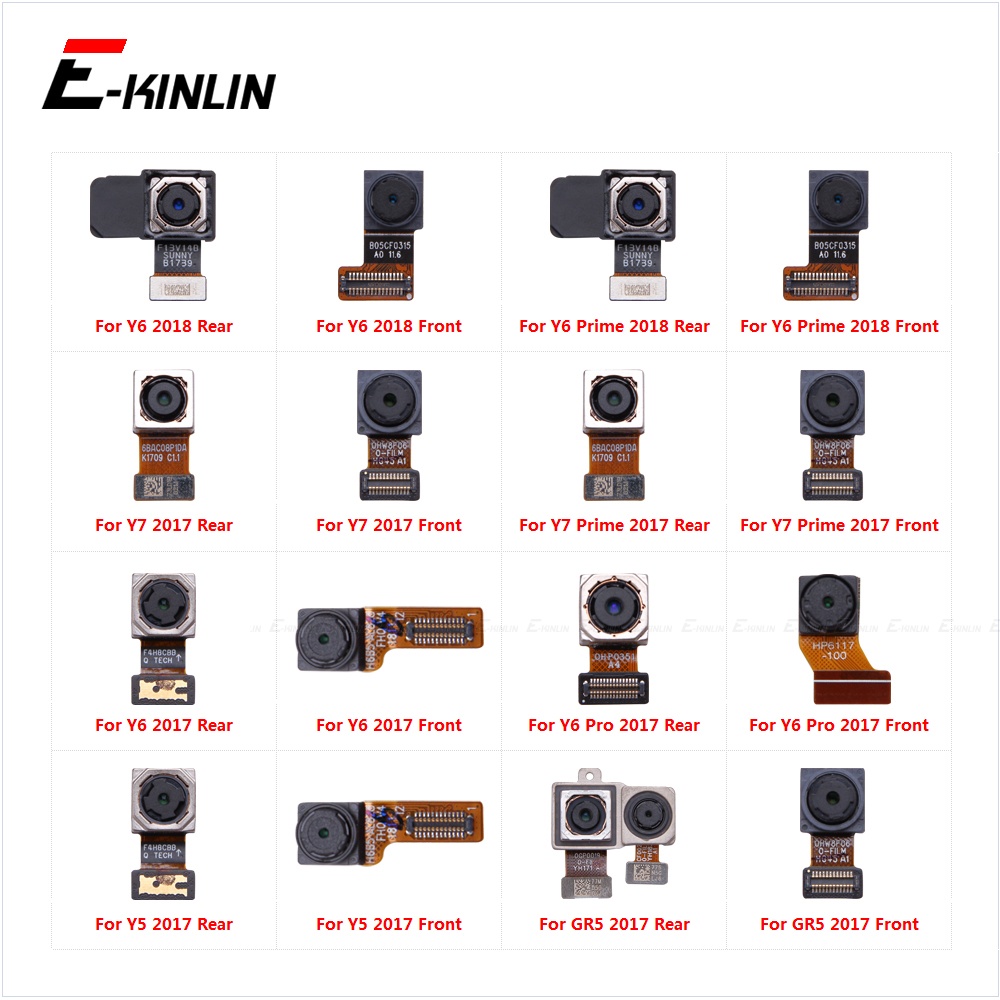 Phụ Kiện Mạch Camera Trước Và Sau Cho Điện Thoại HuaWei Y7 Prime Y6 Pro Y5 GR5 2017 2018