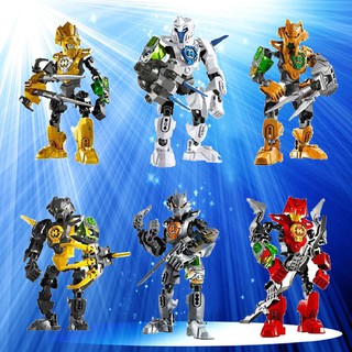 Đồ chơi trẻ em Huxu mô hình lắp ráp robot Hero Factory 3.0 Bionicle action figures  Stormer RockaNex Furno Stringer Bulk