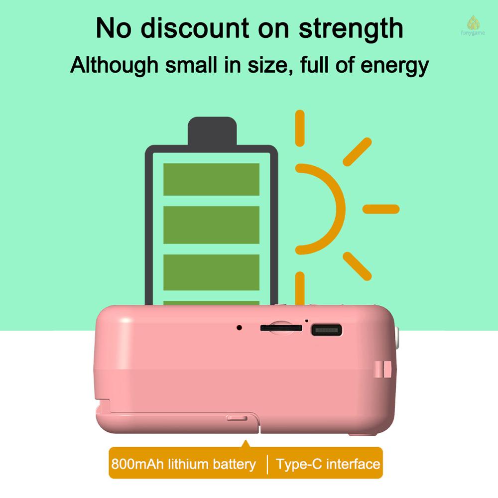 Máy in ảnh không dây 1080P tương thích với điện thoại iOS Android kèm 3 cuộn giấy in
 | BigBuy360 - bigbuy360.vn