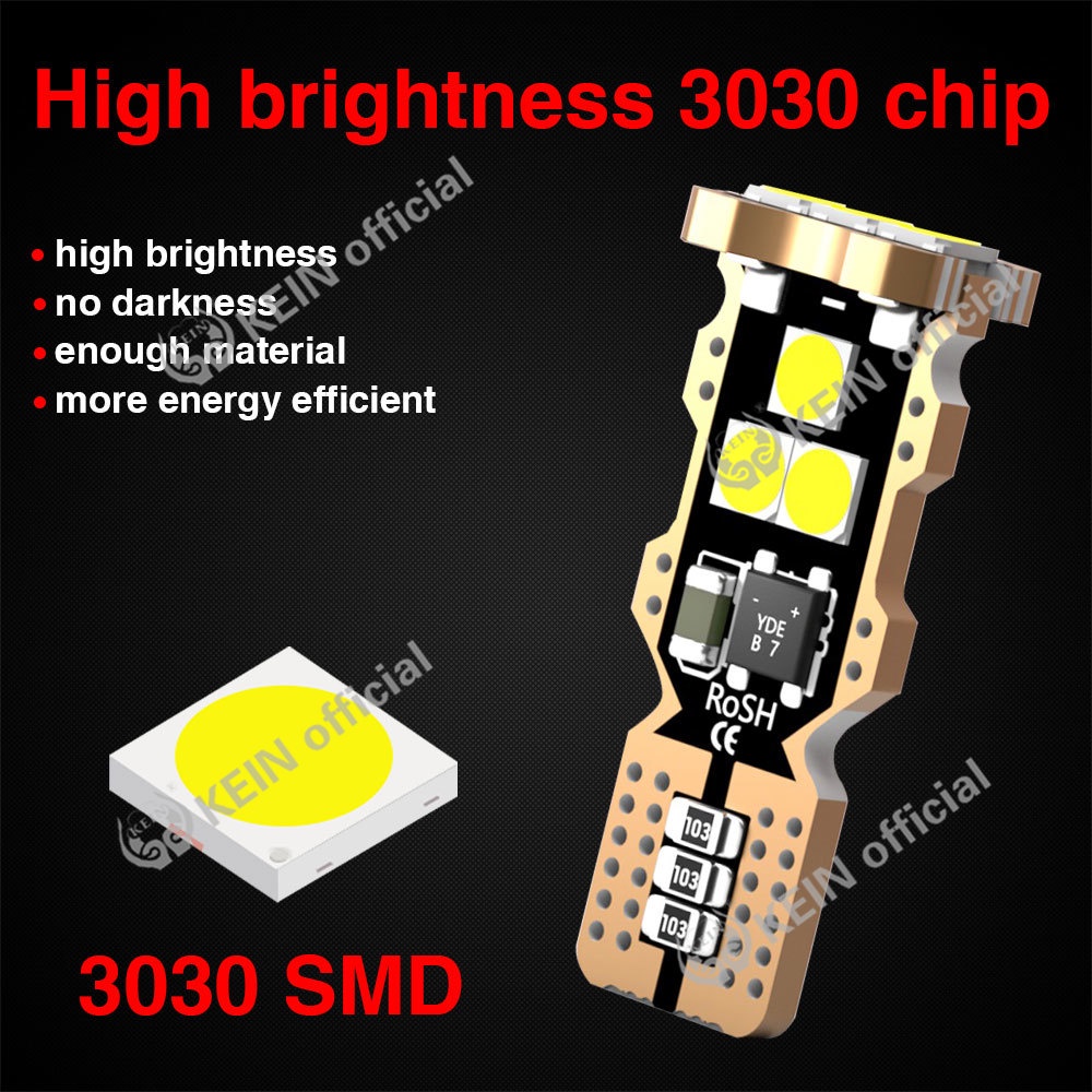 Bóng Đèn Led T10 W5W 194 168 501 Ánh Sáng Trắng Chuyên Dụng Dành Cho Ô Tô
