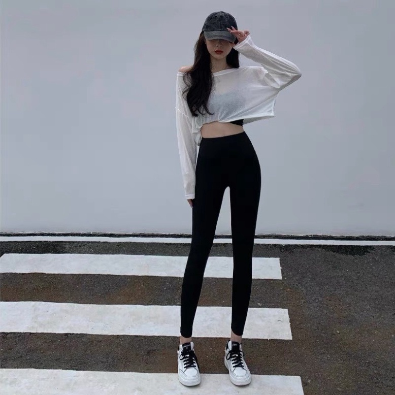 Quần legging A,s.o.s nâng mông thần thánh dày dặn có túi zip kết hợp mặc đi chơi