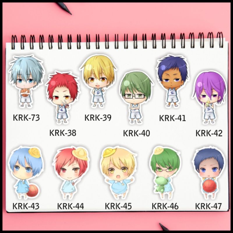 1 Sticker Dán Trang Trí Hình Anime Kuroko No Basket