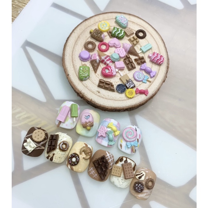 Khuôn silicon làm charm bánh kẹo