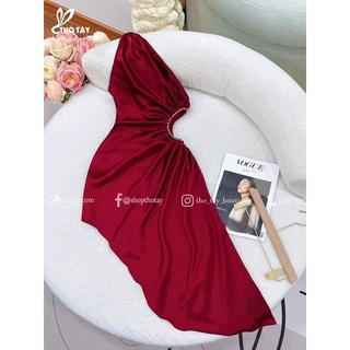 Đầm body lệch vai cho bé