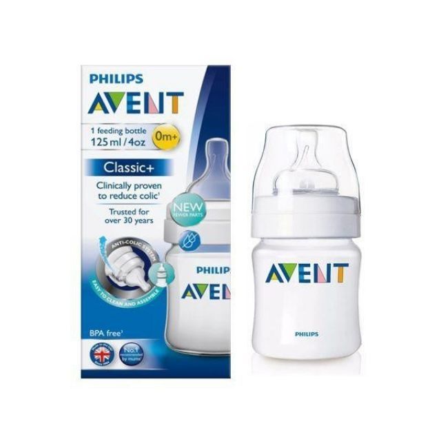 Bình sữa philips AVENT 125ml-260ml-330ml Classic