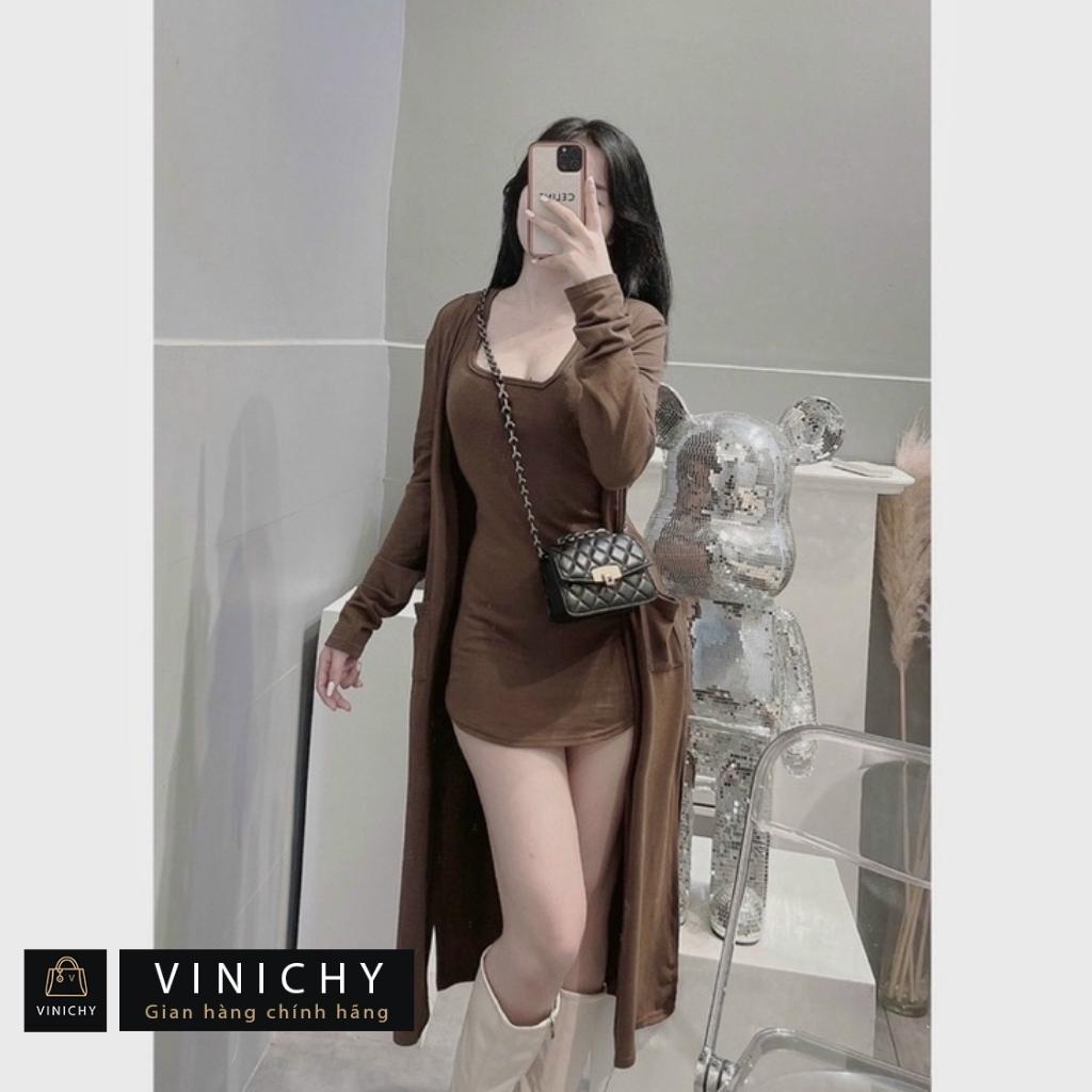 Túi xách nữ mini đeo chéo, túi đi chơi, đi học VINICHY, da cao cấp size 16cm HA212