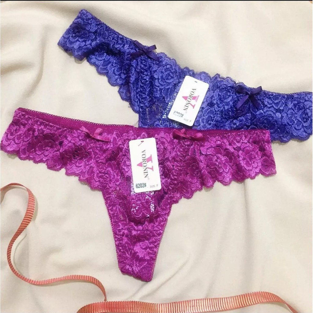 Quần Lót Su Ren Nữ Sexy Gợi Cảm Chất Ren Dày Dặn Hàng Cao Cấp 6202