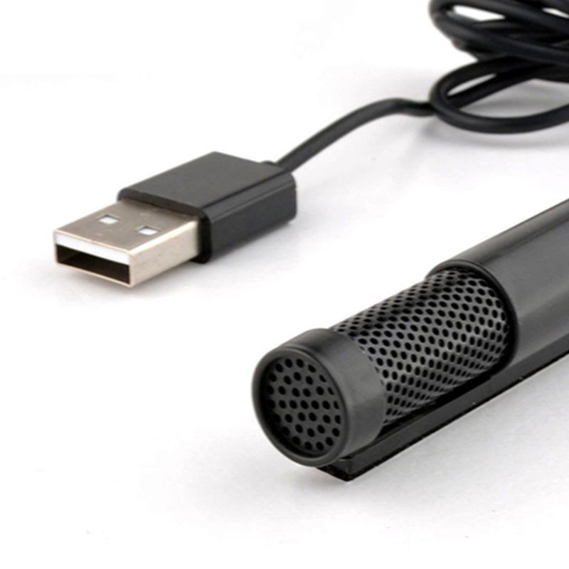 HSV USB Computer Microphone Condenser Mini Microphone Video Conference Consultation Voice Fixed Microphone  for PC Computer