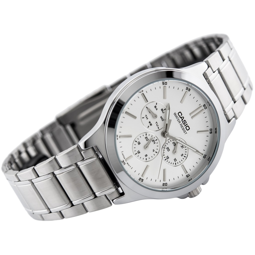 Đồng hồ nam dây kim loại Casio Standard chính hãng Anh Khuê MTP-V300D-7AUDF (41mm)
