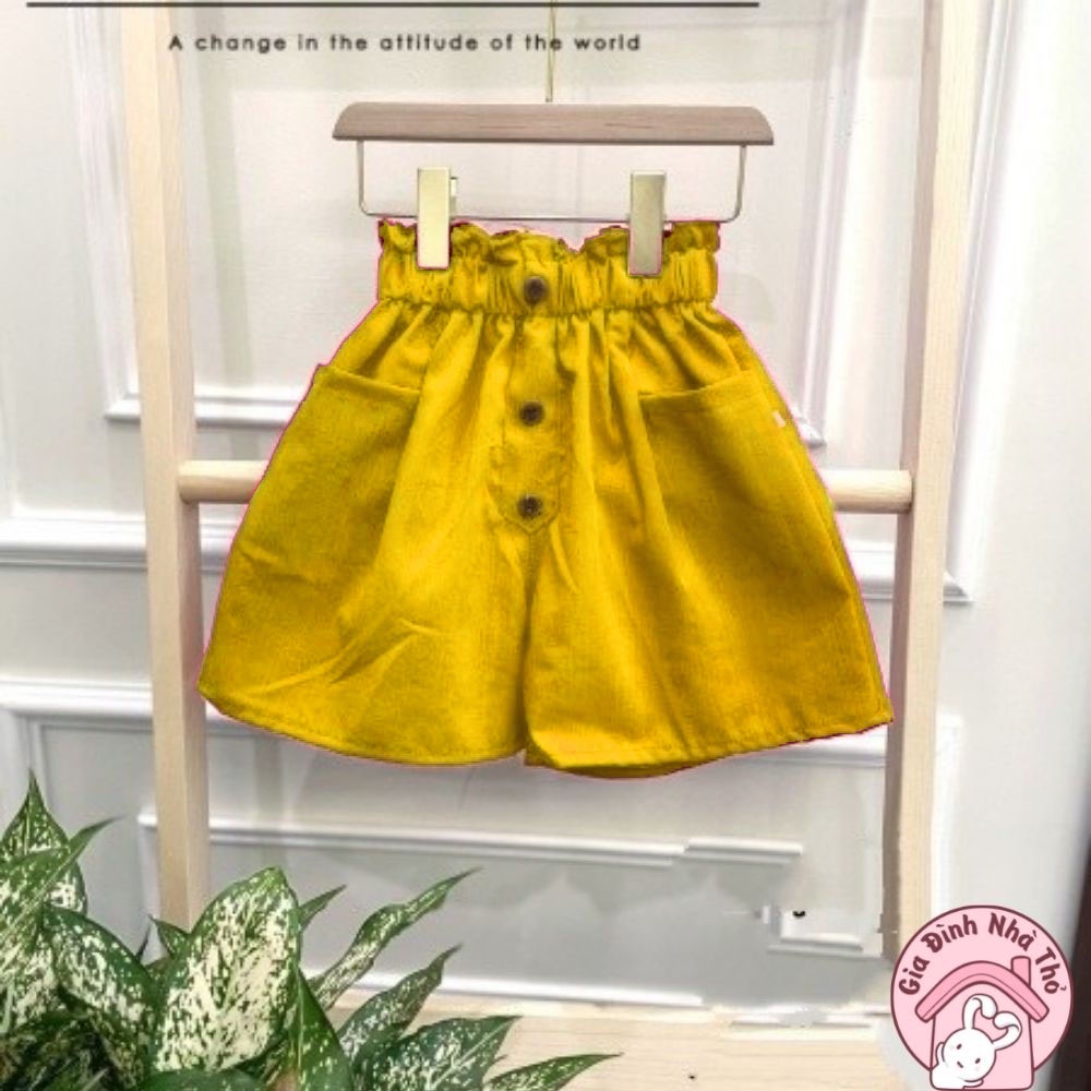 18-26kg Quần đùi sooc đũi cho bé gái size đại