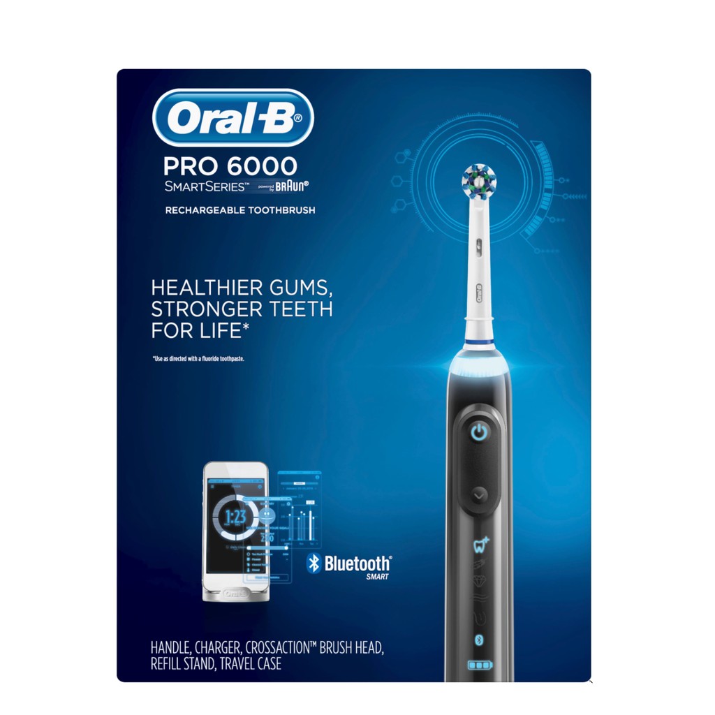 [Made in Germany] Bàn chải điện Oral B Pro 1000 Pro 3000 Pro 5000 Pro 6000 Genius