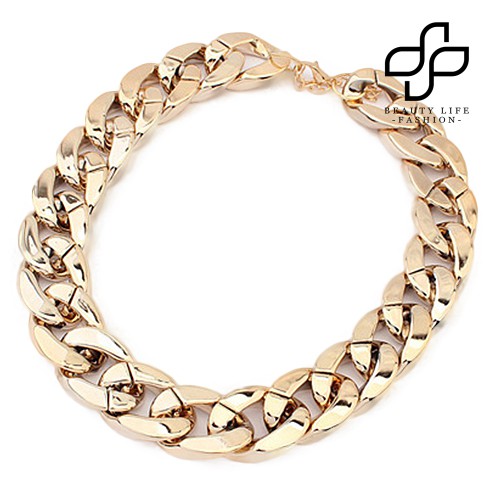 Vòng cổ choker bằng hợp kim thiết kế đơn giản thời trang cho nữ