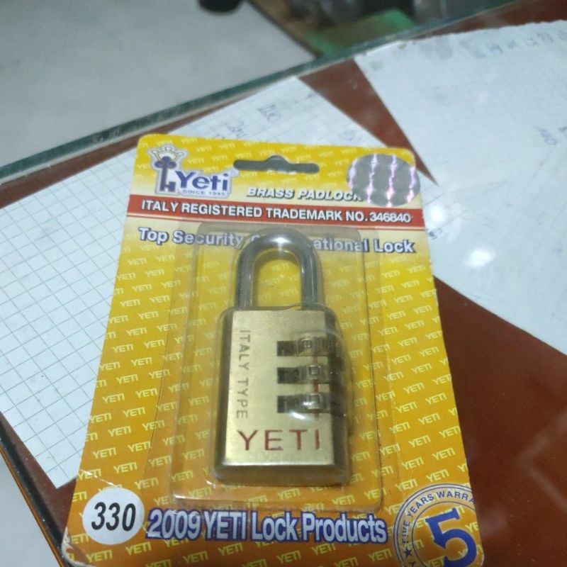 Ổ khoá mã số Yeti