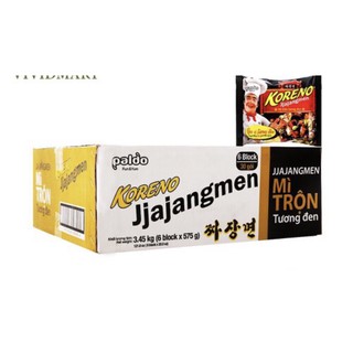 🔥🔥THÙNG MÌ TƯƠNG ĐEN KORENO 30 gói🔥🔥