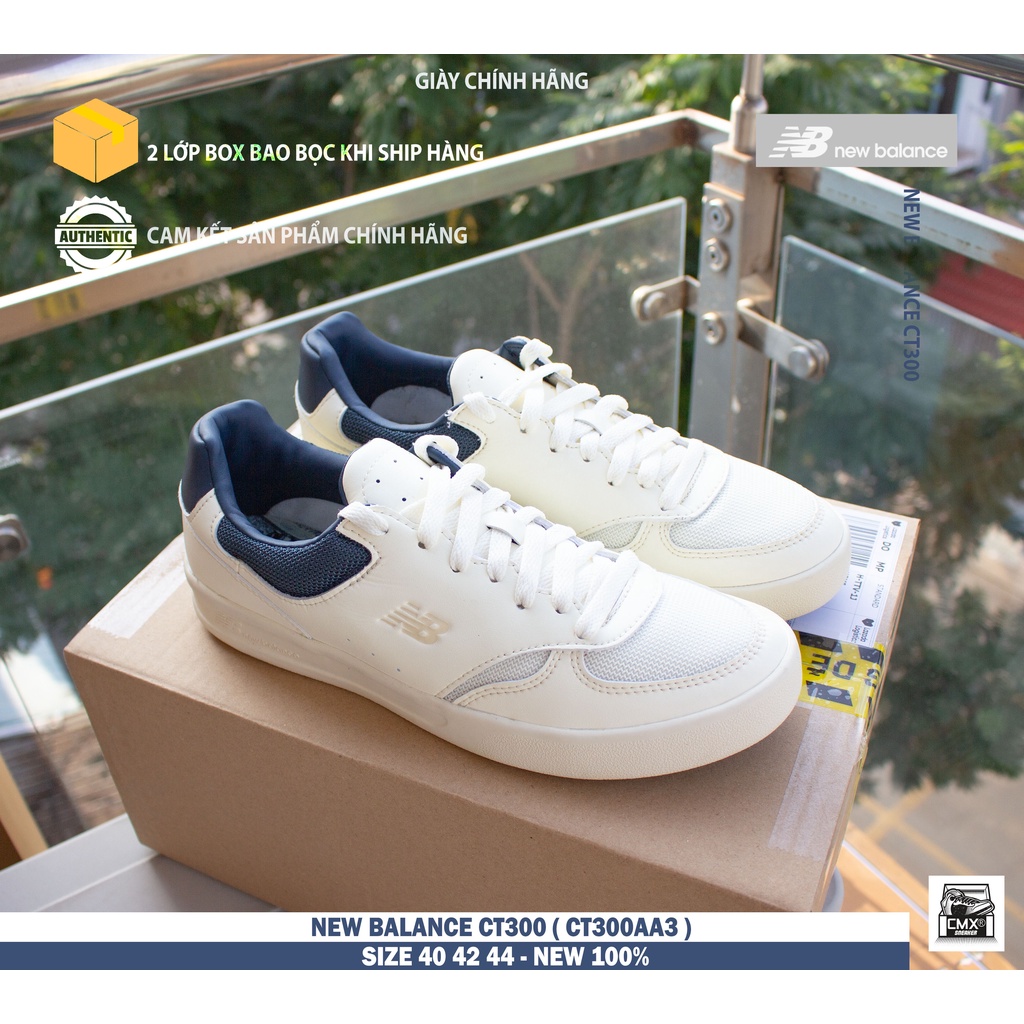 😘  Giày New Balance CT300 BEIGE / BLUE  - HÀNG CHÍNH HÃNG 100%