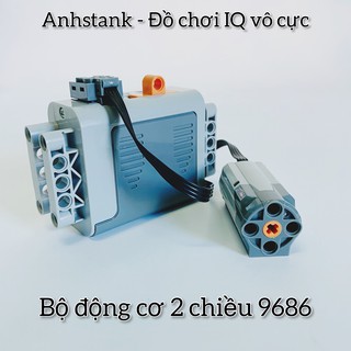 Bộ Động cơ 9686 2 chiều cỡ M gồm 8883 và 8881 bảo hành 1 đổi 1 mới 1 tháng, tương thích technic education
