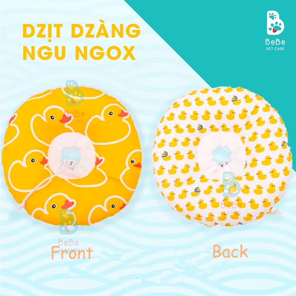 [Siêu Xinh] Vòng Cổ Chống Liếm Hỗ Trợ Thú Cưng Phục Hồi Cực Kỳ Dễ Thương - Chiếc Gối Ngủ Đi Khắp Thế Gian Của Các Boss