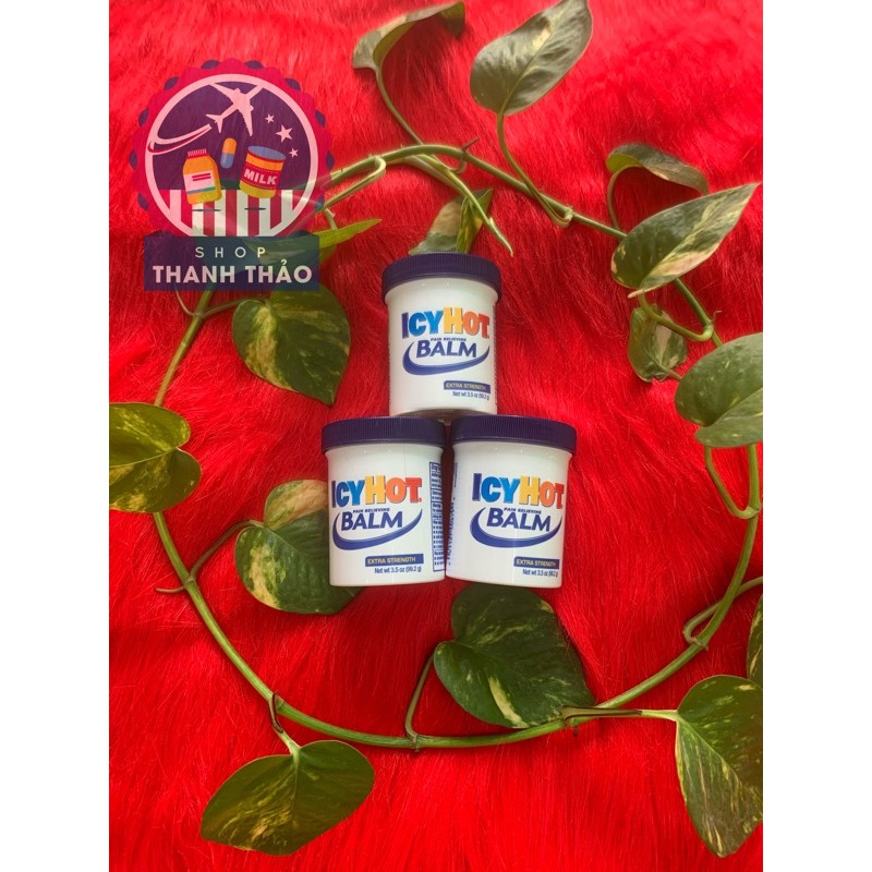 Dầu nóng “ Icy hot balm” 99,2g- Hàng Air 100%