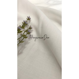 VẢI LINEN HÀNG VẢI CÔ ĐÀO - KHỔ 1M5, CHẤT VẢI MÁT DÀNH CHO THÁNG HÈ, MAY ÁO SƠ MI, VÁY MỎNG (BÁN MÉT)