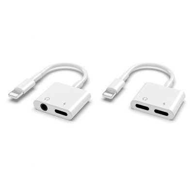 Jack Chia Cổng Sạc và Tai Nghe Cho iP 7 đến 13promax - Giắc Chuyển Đổi - Cáp Chuyển Đổi