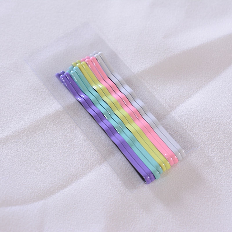 Set 10 Kẹp Tóc Màu Trơn Thời Trang Cho Nữ ( Hairclips )