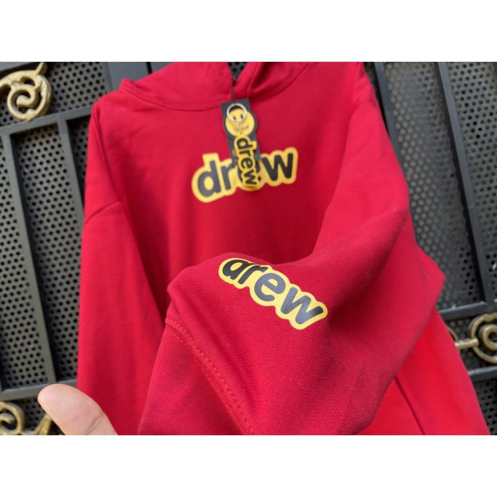 [Ảnh Thật] Áo Hoodie Drew Mặt Cười - Hình In Cao Su - Nỉ Bông Cotton -  Full Tag Bọc - Tặng móc khóa - Hoàng Hớn Hở | BigBuy360 - bigbuy360.vn