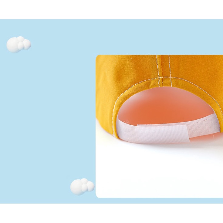 Mũ lưỡi trai hình khủng long nhiều màu cho bé trai bé gái 1-4 tuổi (mẫu mới)- MU34