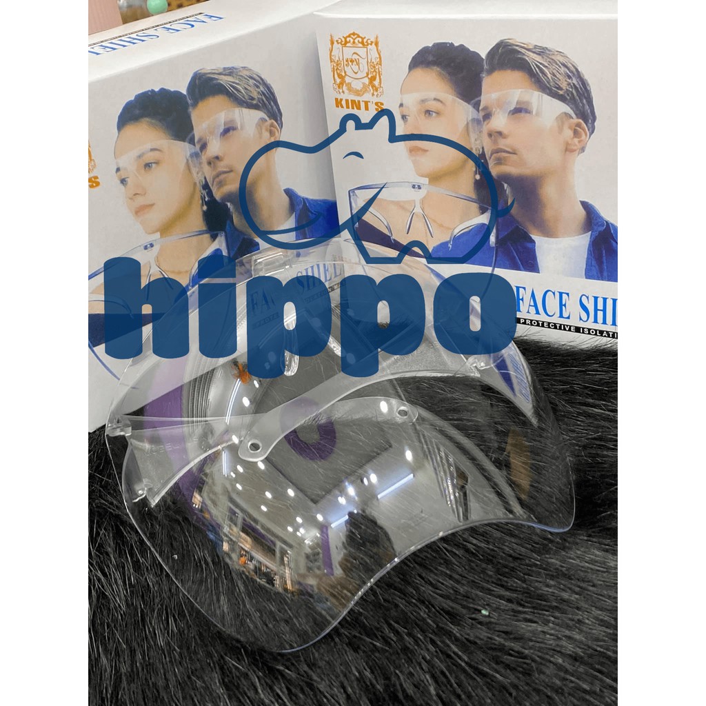 [ Hippo care ] Face Shield - Kính che mặt phòng dịch - Loại tốt - Kính Mắt Chống Giọt Bắn Đồ Bảo Hộ