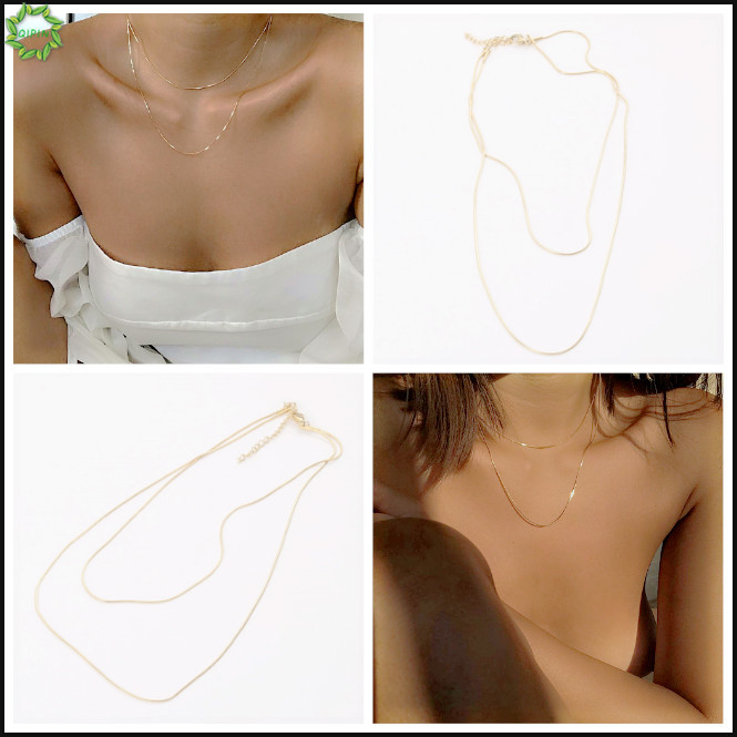 Dây Chuyền Hợp Kim Hình Rắn Phong Cách Hàn Quốc Cho Nữ