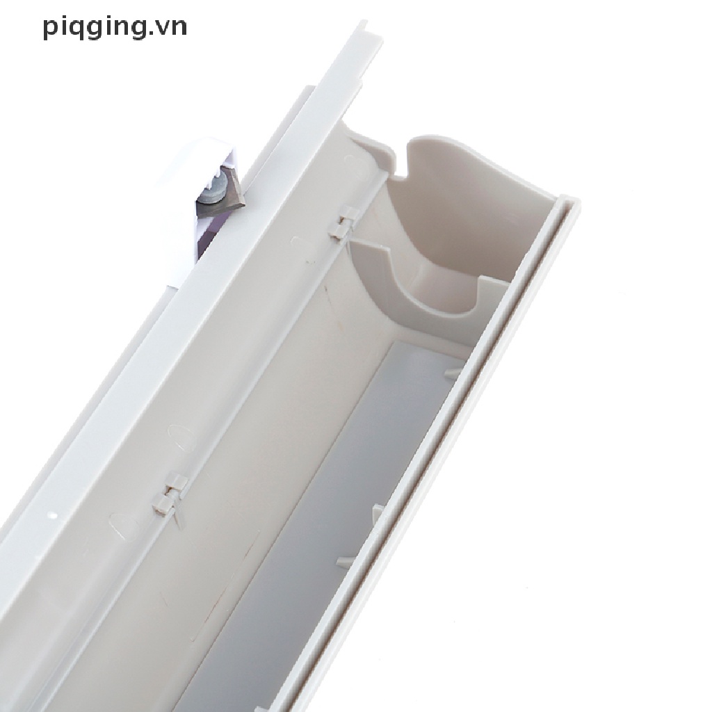 【piqging】 Food Wrap dispenser Foil Cling Film Roll Baking Parchment Cutter Plastic Holder VN