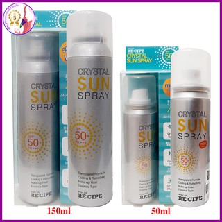 Xịt chống nắng crystal sun spray hàn quốc