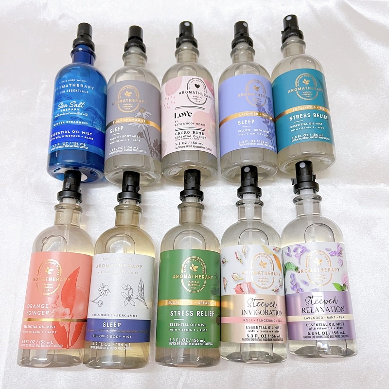 (Auth bill mỹ) Xịt thơm gối thư giãn BBW - Bath body works {HÀNG CÓ SẴN}