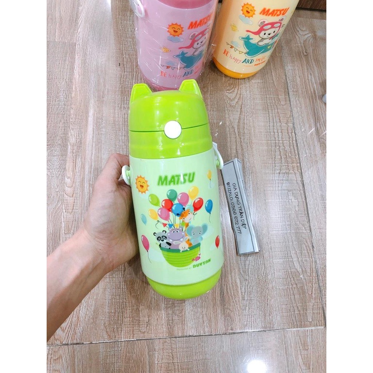 Bình nước cho bé giữ nhiệt 400ml Duy Tân