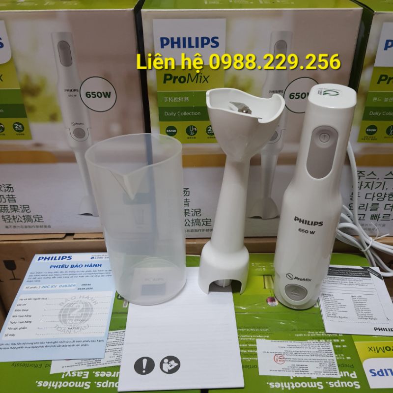 Máy xay cầm tay philips HR2531- Hàng chính hãng-  Bảo hành 24 tháng chính hãng