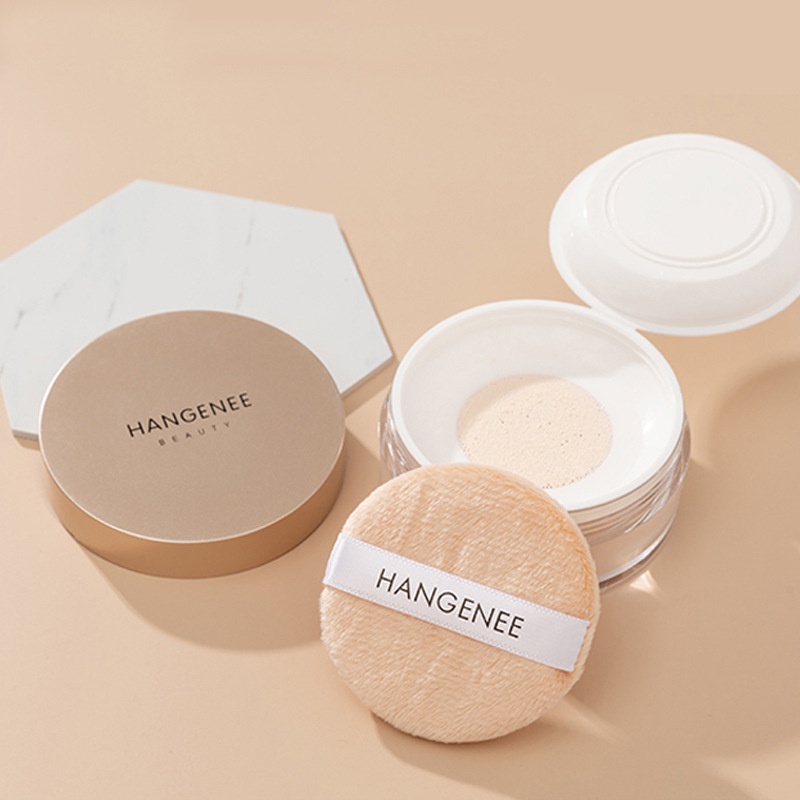 Phấn phủ dạng bột HANGENEE ánh ngọc trai lấp lánh dưỡng ẩm chống mồ hôi