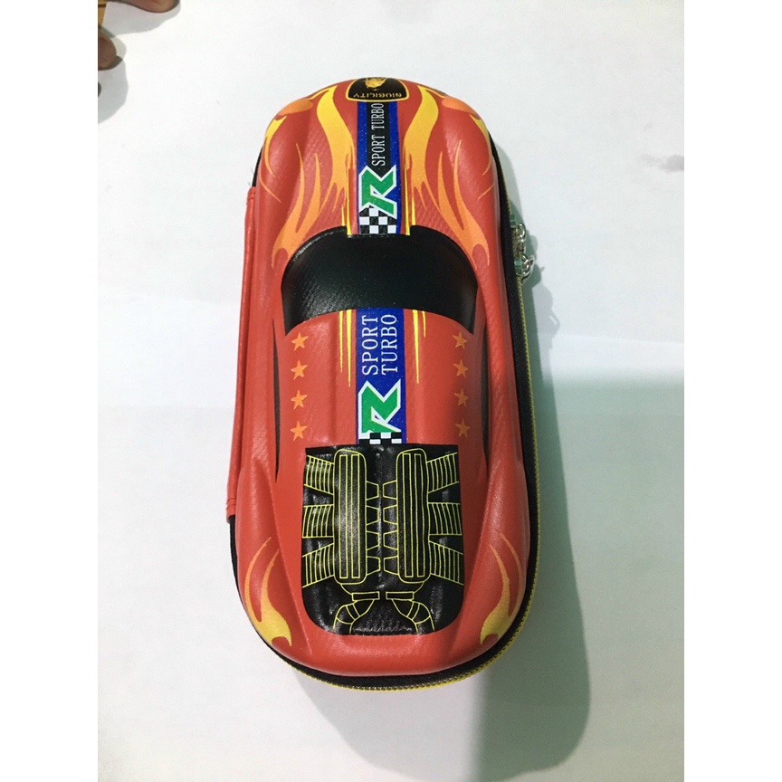 Hộp bút ví bút 3D cao cấp chống nước hình ô tô phi hành gia Ngựa Pony đáng yêu cho học sinh tiểu học