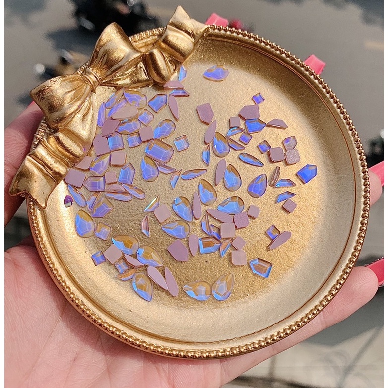 Đá Hình sét chân keo 100 viên