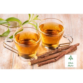 Trà Cam thảo khô thái lát Minh Anpha (dưỡng nhan, thanh nhiêt, ngọt, thơm)