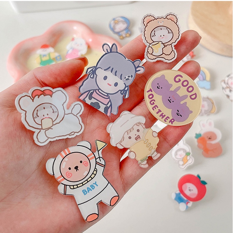 Huy Hiệu Cài Áo Hình Hoạt Hình Nhật Bản Dễ Thương 2022