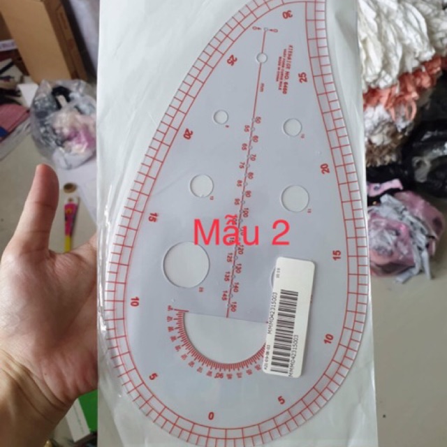 Thước cong hỗ trợ may vá