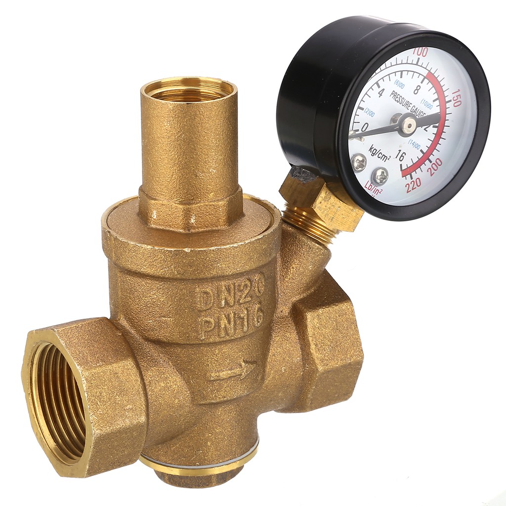 Van giảm áp suất nước DN20 3/4" bằng đồng thau