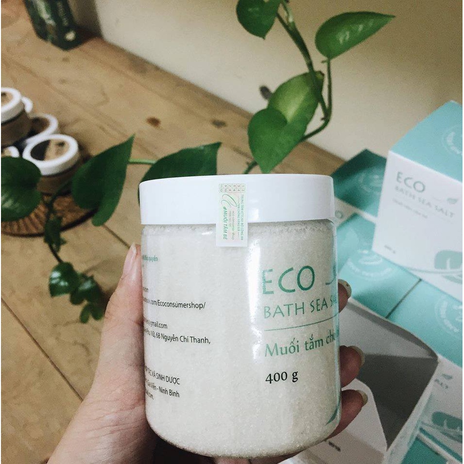 Combo mua 2 tặng 1 Muối Tắm Bé Eco 400gr