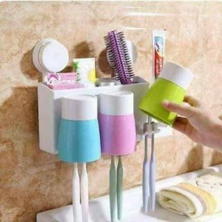 Bộ Nhả Kem Đánh Răng 3 cốc