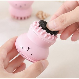 Cọ Rửa Mặt Bạch Tuộc