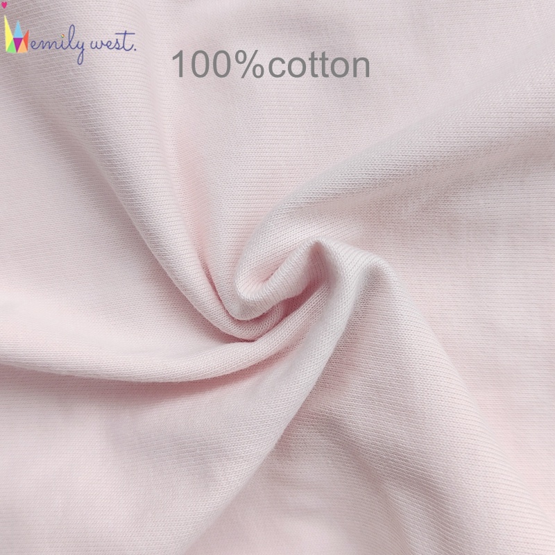 Áo Thun Cotton Cổ Tròn Tay Ngắn In Hoạt Hình Dành Cho Bé Gái